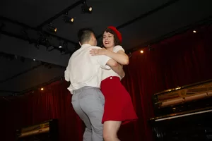 couples dancing on VDay