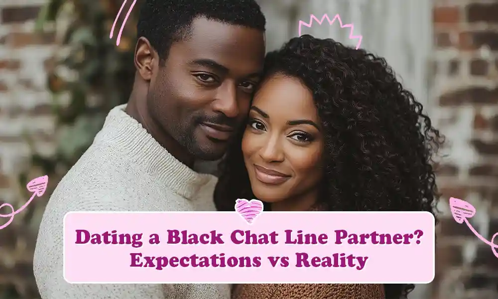 expectaions vs reality of dating a Black chat line partner